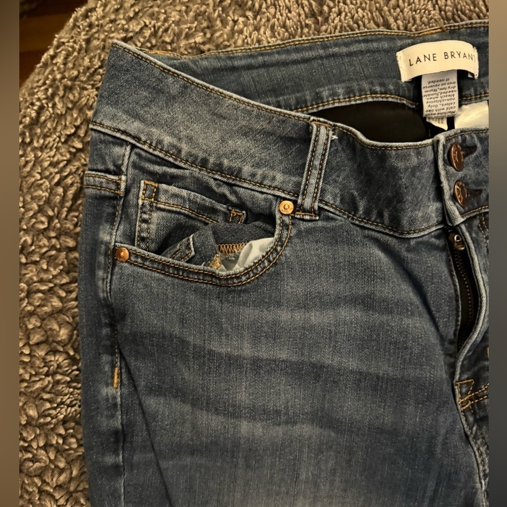 LAYNE BRYANT Women’s High Rise Skinny Jeans - Picture 13 of 13